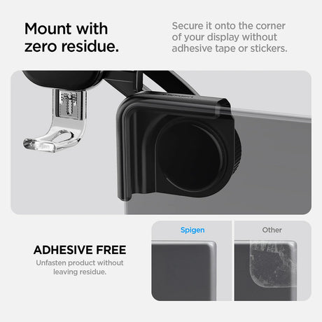 Suport Auto Spigen Tap Lock (ACP07871), Prindere Display, Compatibil Tesla, Negru