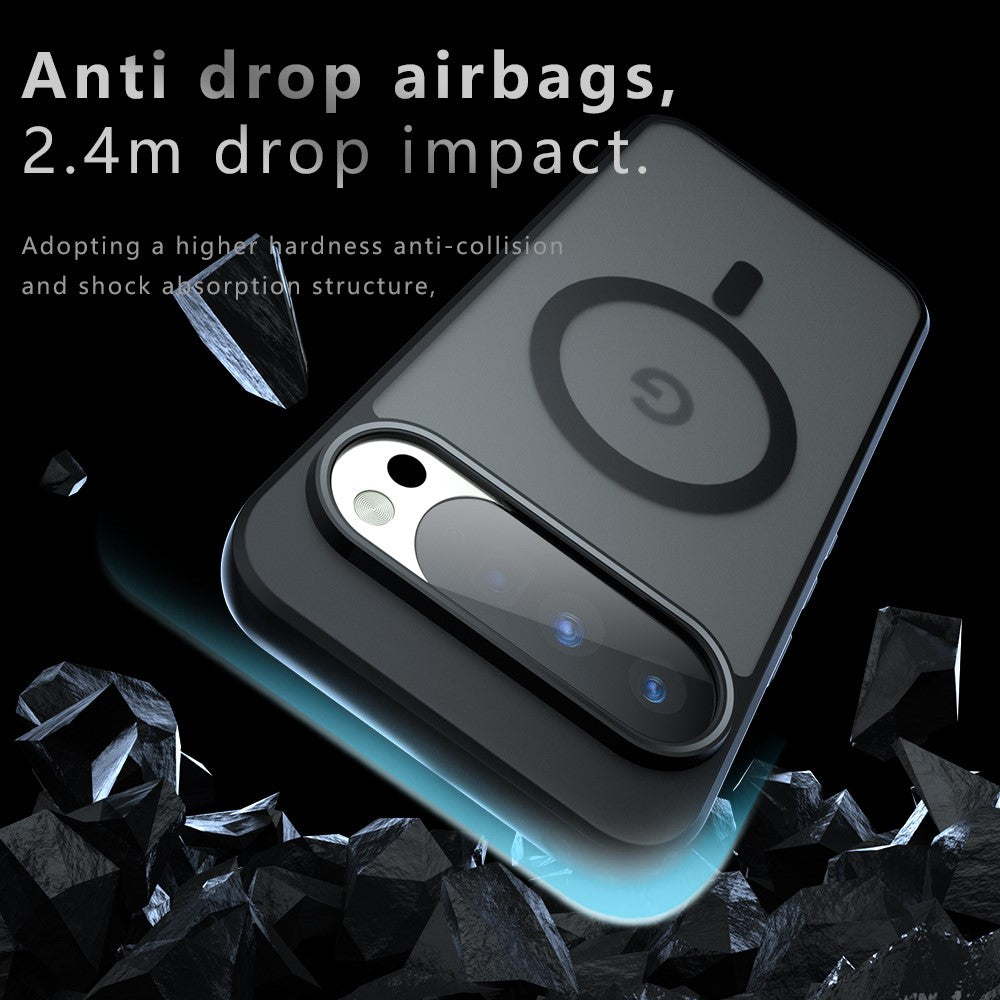 Husa de protectie Techsuit PureFrost MagSafe compatibil cu Google Pixel 11 / Pixel 11 Pro, Negru