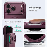 Husa de protectie ESR Cyber Halolock compatibil cu iPhone 18 Pro / iPhone 17 Pro, Bordo
