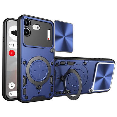 Husa de protectie Techsuit CamGuard Pro compatibil cu Nothing Phone (4b), Albastru