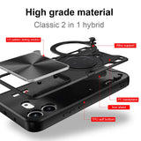 Husa de protectie Techsuit CamGuard Pro compatibil cu Nothing Phone (4b), Albastru
