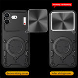 Husa de protectie Techsuit CamGuard Pro compatibil cu Nothing Phone (4b), Albastru