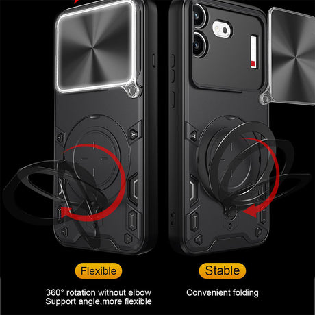 Husa de protectie Techsuit CamGuard Pro compatibil cu Nothing Phone (4b), Negru