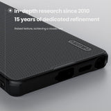 Husa de protectie Nillkin Super Frosted Shield Pro compatibil cu Samsung Galaxy S25 Ultra, Negru