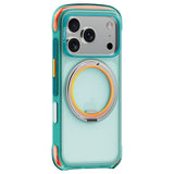 Husa de protectie Torras O3 Air Core compatibil cu iPhone 17 Pro / iPhone 18 Pro, Verde