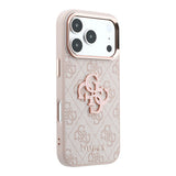 Husa de protectie Guess Hardcase 4G compatibil cu iPhone 18 Pro, Roz