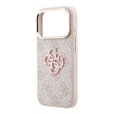 Husa de protectie Guess Hardcase 4G compatibil cu iPhone 18 Pro, Roz
