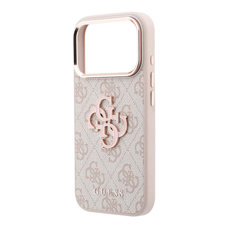 Husa de protectie Guess Hardcase 4G compatibil cu iPhone 18 Pro, Roz