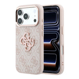 Husa de protectie Guess Hardcase 4G compatibil cu iPhone 18 Pro, Roz