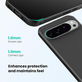 Husa de protectie Nillkin Super Frosted Shield Pro compatibil cu Google Pixel 10 Pro XL, Negru