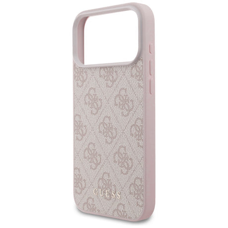 Husa de protectie Guess Hardcase 4G compatibil cu iPhone 18 Pro, Roz