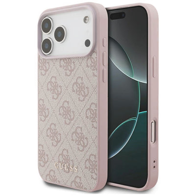 Husa de protectie Guess Hardcase 4G compatibil cu iPhone 18 Pro, Roz