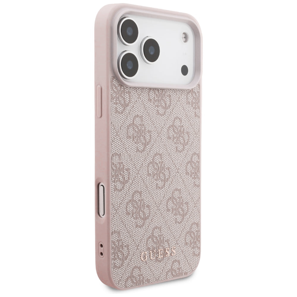 Husa de protectie Guess Hardcase 4G compatibil cu iPhone 18 Pro Max, Roz