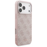 Husa de protectie Guess Hardcase 4G compatibil cu iPhone 18 Pro Max, Roz