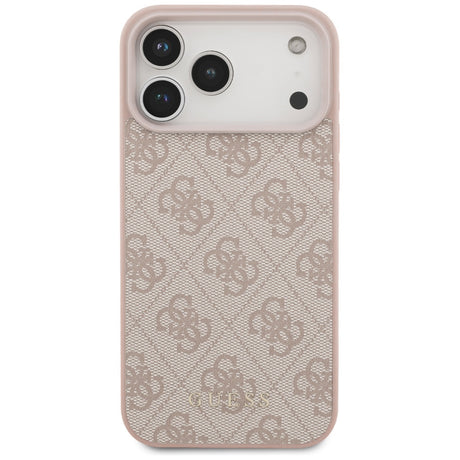 Husa de protectie Guess Hardcase 4G compatibil cu iPhone 18 Pro Max, Roz