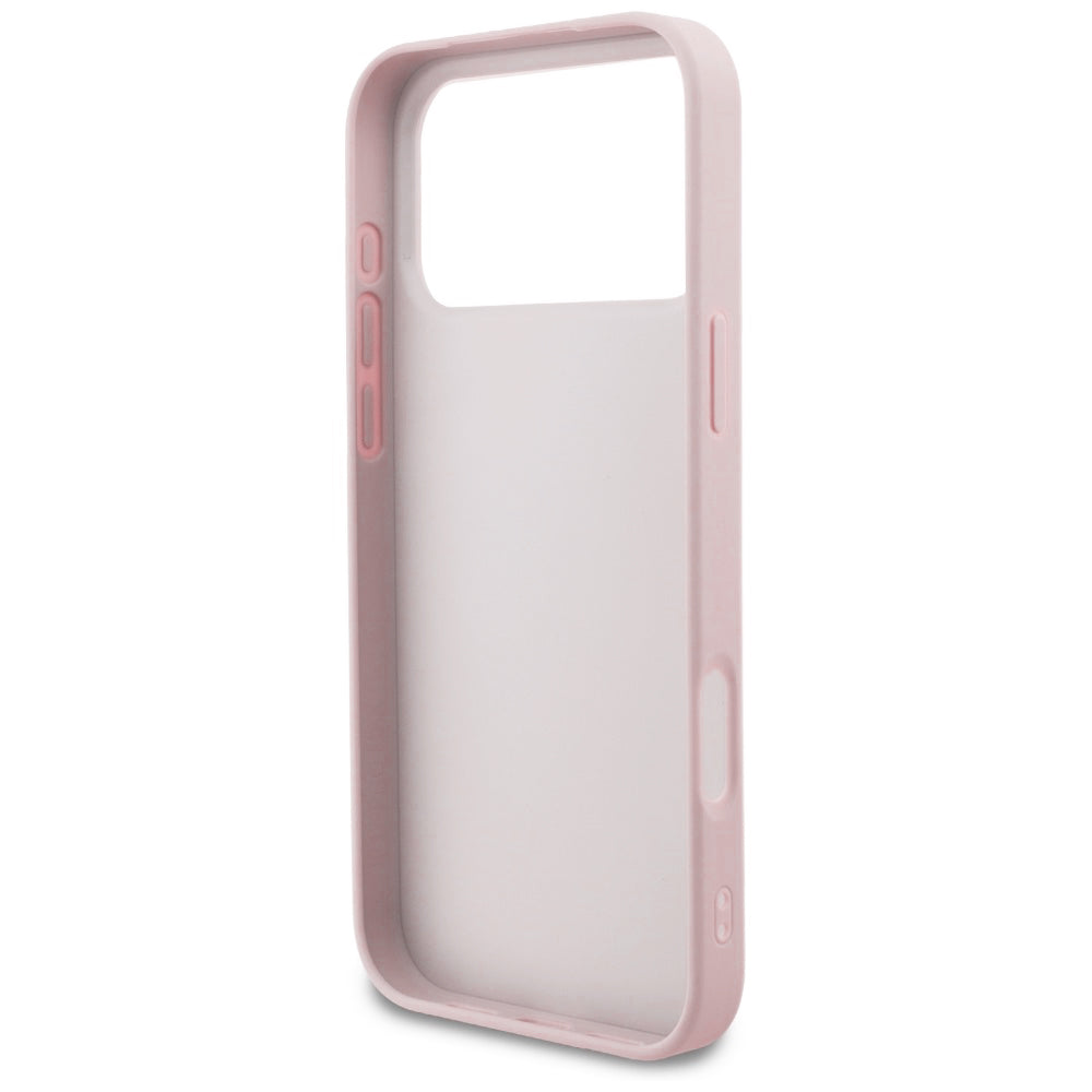 Husa de protectie Guess Hardcase 4G compatibil cu iPhone 18 Pro Max, Roz