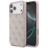 Husa de protectie Guess Hardcase 4G compatibil cu iPhone 18 Pro Max, Roz