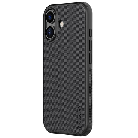 Husa de protectie Nillkin Super Frosted Shield Pro compatibil cu iPhone 17, Negru