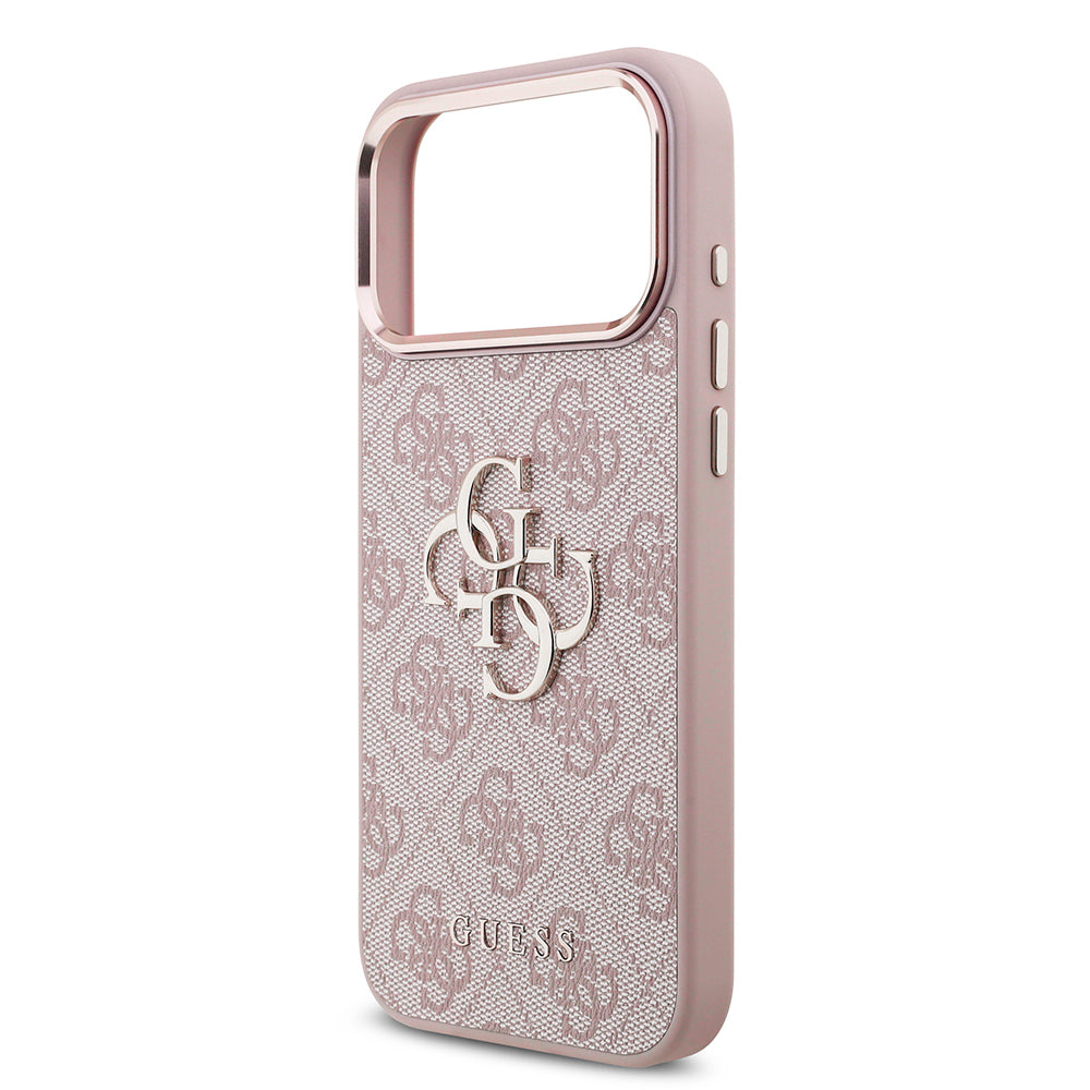 Husa de protectie Guess Hardcase 4G compatibil cu iPhone 18 Pro, Roz