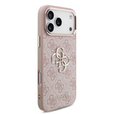 Husa de protectie Guess Hardcase 4G compatibil cu iPhone 18 Pro, Roz