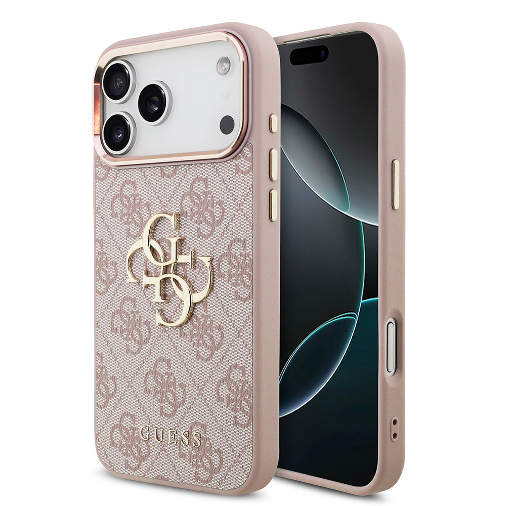 Husa de protectie Guess Hardcase 4G compatibil cu iPhone 18 Pro Max, Roz