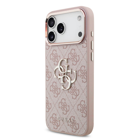 Husa de protectie Guess Hardcase 4G compatibil cu iPhone 18 Pro Max, Roz