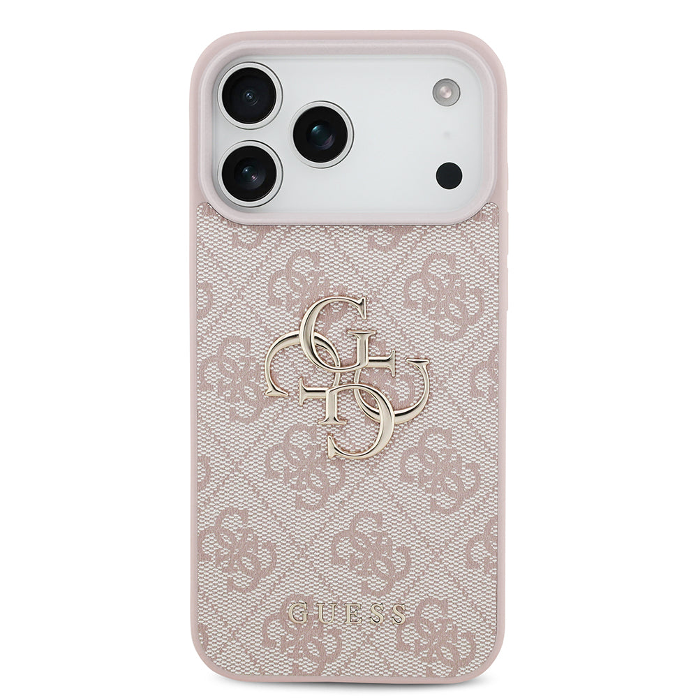 Husa de protectie Guess Hardcase 4G compatibil cu iPhone 18 Pro, Roz