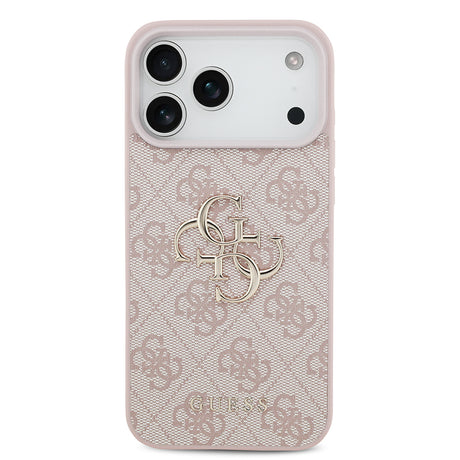 Husa de protectie Guess Hardcase 4G compatibil cu iPhone 18 Pro, Roz