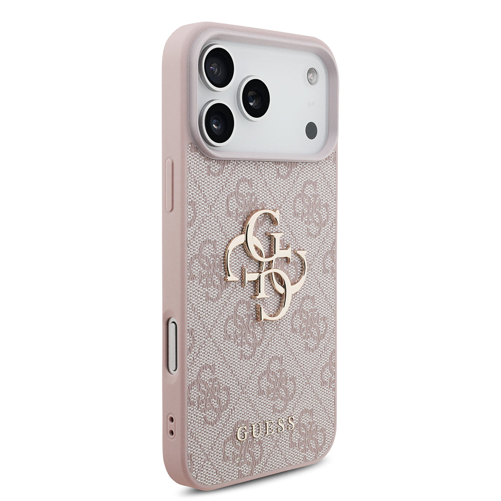 Husa de protectie Guess Hardcase 4G compatibil cu iPhone 18 Pro, Roz