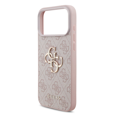 Husa de protectie Guess Hardcase 4G compatibil cu iPhone 18 Pro, Roz