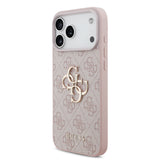Husa de protectie Guess Hardcase 4G compatibil cu iPhone 18 Pro Max, Roz