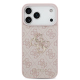 Husa de protectie Guess Hardcase 4G compatibil cu iPhone 18 Pro Max, Roz