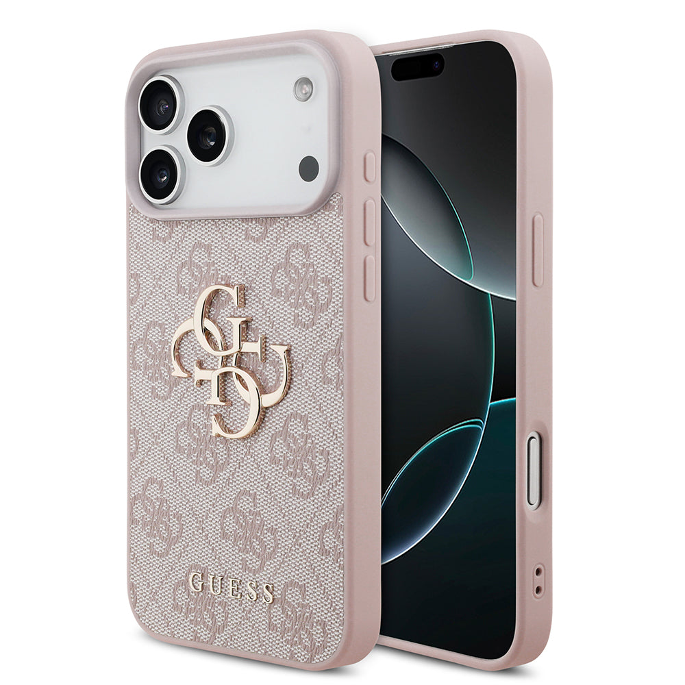Husa de protectie Guess Hardcase 4G compatibil cu iPhone 18 Pro Max, Roz