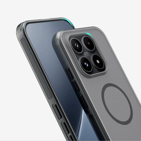 Husa de protectie Nillkin Super Frosted Shield Pro compatibil cu Xiaomi 17, Negru Transparent