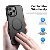 Husa de protectie Dux Ducis Yind MagSafe compatibil cu iPhone 16 Pro Max, Negru