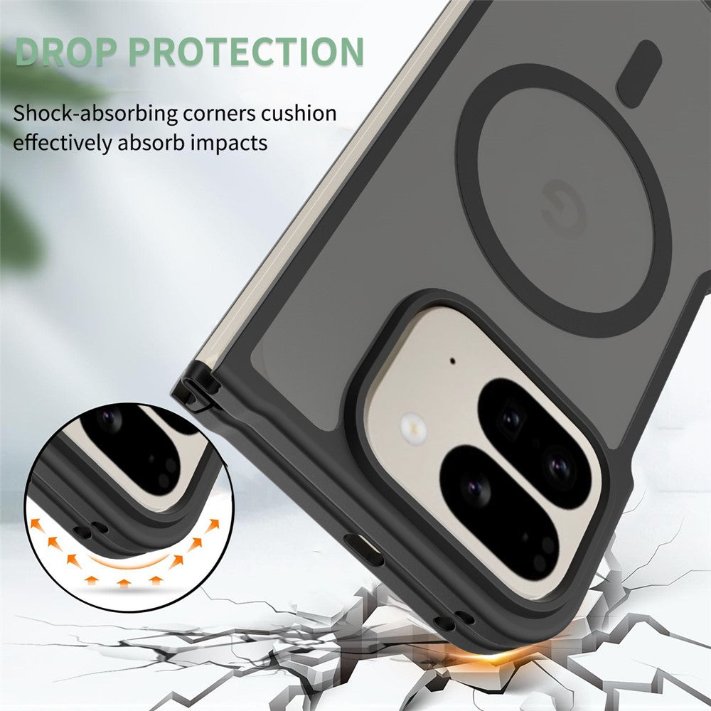 Husa de protectie Techsuit PureFrost MagSafe compatibil cu Google Pixel 11 Pro Fold, Negru