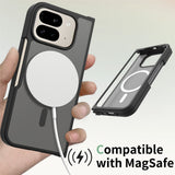 Husa de protectie Techsuit PureFrost MagSafe compatibil cu Google Pixel 11 Pro Fold, Negru
