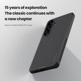 Husa de protectie Nillkin Super Frosted Shield Pro compatibil cu Samsung Galaxy S25, Negru