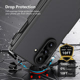 Husa de protectie Nillkin Super Frosted Shield Fold compatibil cu Samsung Galaxy Z Fold8 Ultra, Negru