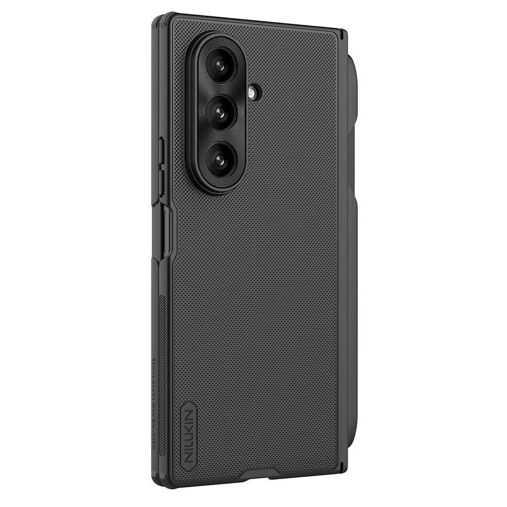 Husa de protectie Nillkin Super Frosted Shield compatibil cu Samsung Galaxy Z Fold7, Negru