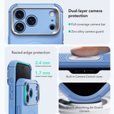 Husa de protectie ESR Cyber Armor compatibil cu iPhone 17 Pro / iPhone 18 Pro, Albastru