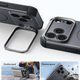 Husa de protectie ESR Cyber Armor compatibil cu iPhone 18 Pro Max / iPhone 17 Pro Max, Gri