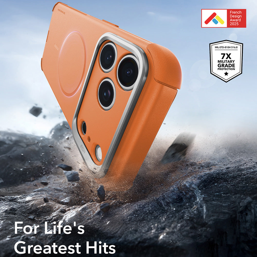 Husa de protectie ESR Cyber Armor compatibil cu iPhone 17 Pro / iPhone 18 Pro, Albastru