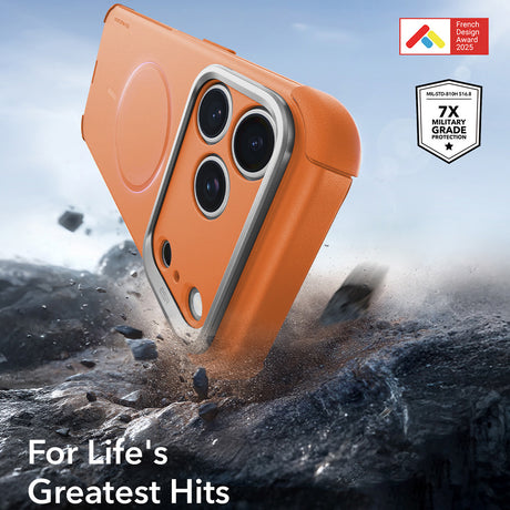 Husa de protectie ESR Cyber Armor compatibil cu iPhone 17 Pro / iPhone 18 Pro, Albastru