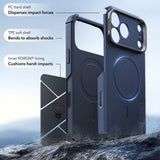 Husa de protectie ESR Cyber Armor compatibil cu iPhone 17 Pro / iPhone 18 Pro, Albastru