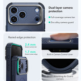 Husa de protectie ESR Cyber Armor compatibil cu iPhone 17 Pro / iPhone 18 Pro, Albastru