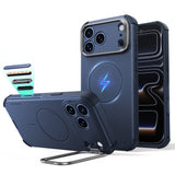 Husa de protectie ESR Cyber Armor compatibil cu iPhone 17 Pro Max / iPhone 18 Pro Max, Albastru