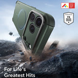 Husa de protectie ESR Cyber Armor compatibil cu iPhone 17 Pro / iPhone 18 Pro, Verde