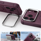Husa de protectie ESR Cyber Armor compatibil cu iPhone 17 Pro / iPhone 18 Pro, Bordo