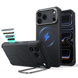 Husa de protectie ESR Cyber Armor compatibil cu iPhone 17 Pro Max / iPhone 18 Pro Max, Negru